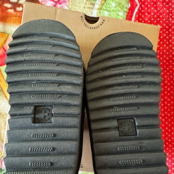 *OUT OF STOCK* Dr. Martens Francis Black Leather Platform Strap Sandals W 8 - Picture 7 of 12